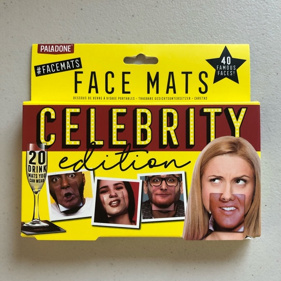 paladone Other - 🌵 Face Mats Celebrity addition 40 famous faces (see description) 3/$15